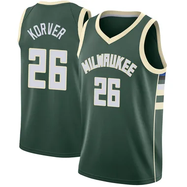 Green Kyle Korver Youth Swingman Milwaukee Bucks Jersey - Icon Edition